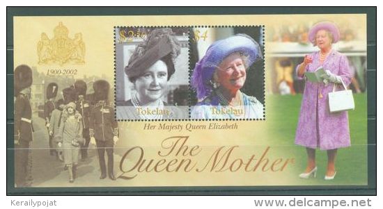 Tokelau - 2002 Queen Mother Block MNH__(TH-8567) - Tokelau