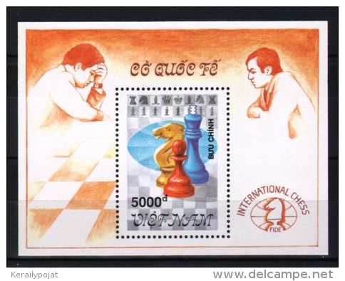 Vietnam - 1991 Chess Block MNH__(TH-11355) - Viêt-Nam