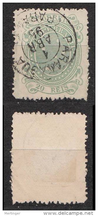 Brazil Brasilien Mi# 85 Used 20R Cruzeiro PARANAGUA Postmark - Oblitérés