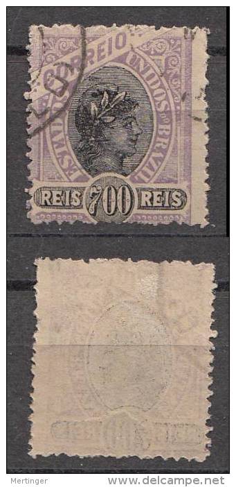 Brazil Brasilien Mi# 112 Used Perf 13 RHM 88A - Used Stamps