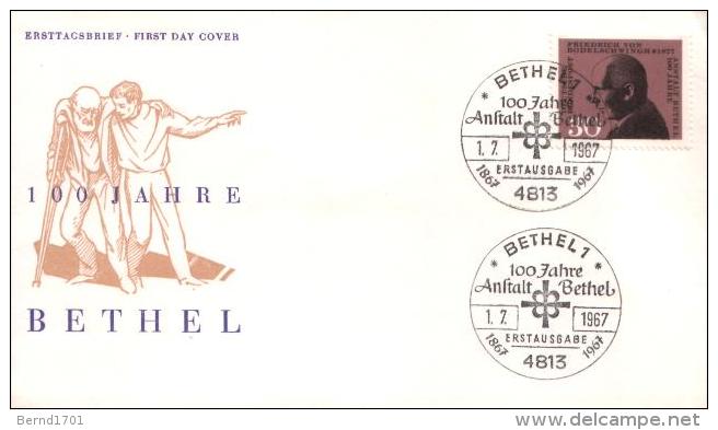 Germany  - Mi-Nr 537 FDC (X339)- - 1961-1970