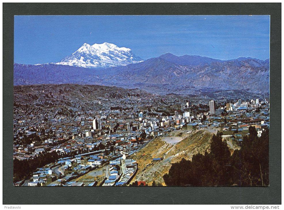 La Paz - Bolivie - Mont Illimani - Bolivien