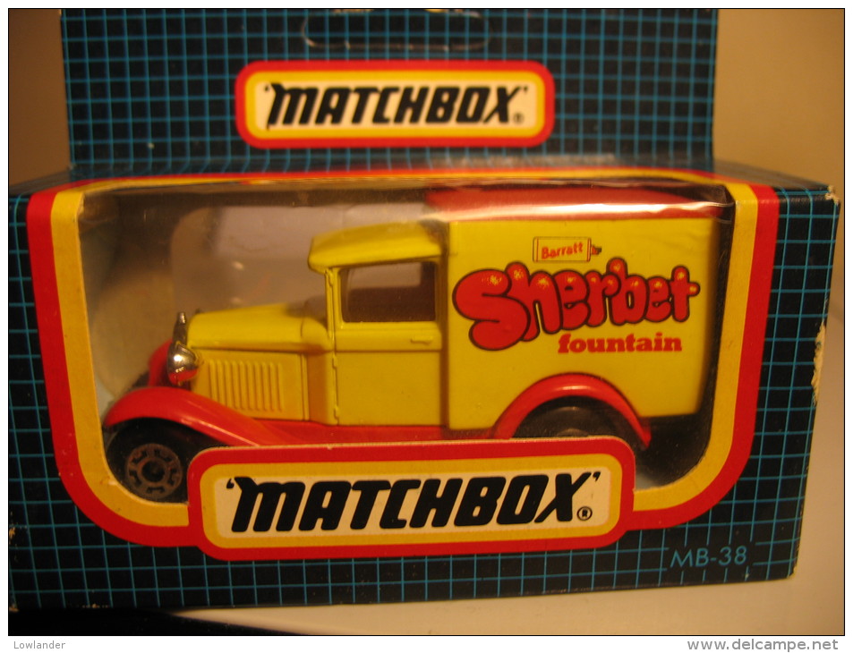 MATCHBOX 38 FORD MODEL A VAN - Matchbox