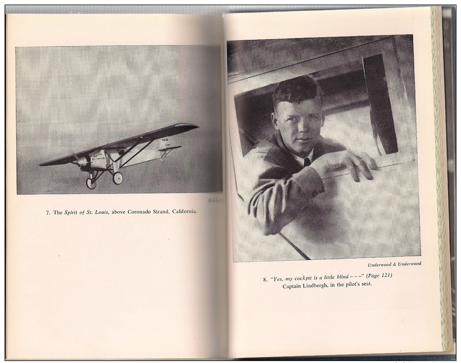 The Spirit Of St. Louis, By Charles Lindbergh, Hardcover - Air Mail And Aviation History