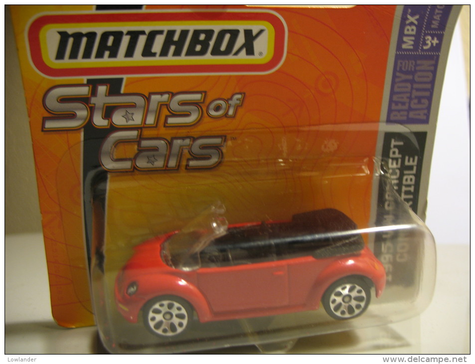 MATCHBOX STARS OF CARS VOLKSWAGEN CONCEPT CONVERTIBLE 1995 - Matchbox