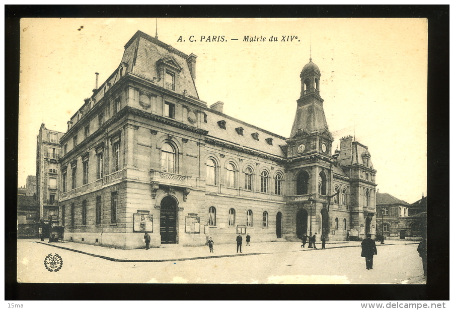 Paris 14e Mairie Du XIVe AC 1937 - Arrondissement: 14