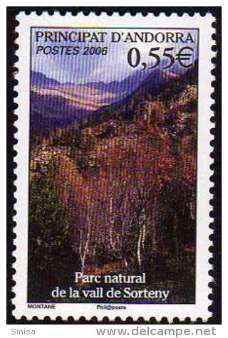 Andorra Spanish / Natural Park - Unused Stamps