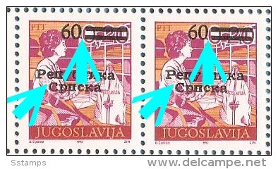 1992 X  BOSNIA ERZEGOVINA BOSNA REPUBLIKA SRPSKA SPECIAL OFFER - PROMOTION OF SPECIAL COLLECTORS LUX - Post