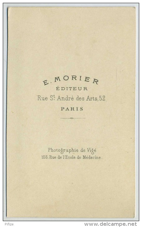 2 CDV 1860-70 E. Morier, Paris, D'après Gravures Sur Dinan. - Anciennes (Av. 1900)