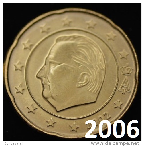 ** 20 CENT EURO  BELGIQUE 2006 PIECE NEUVE ** - Belgique