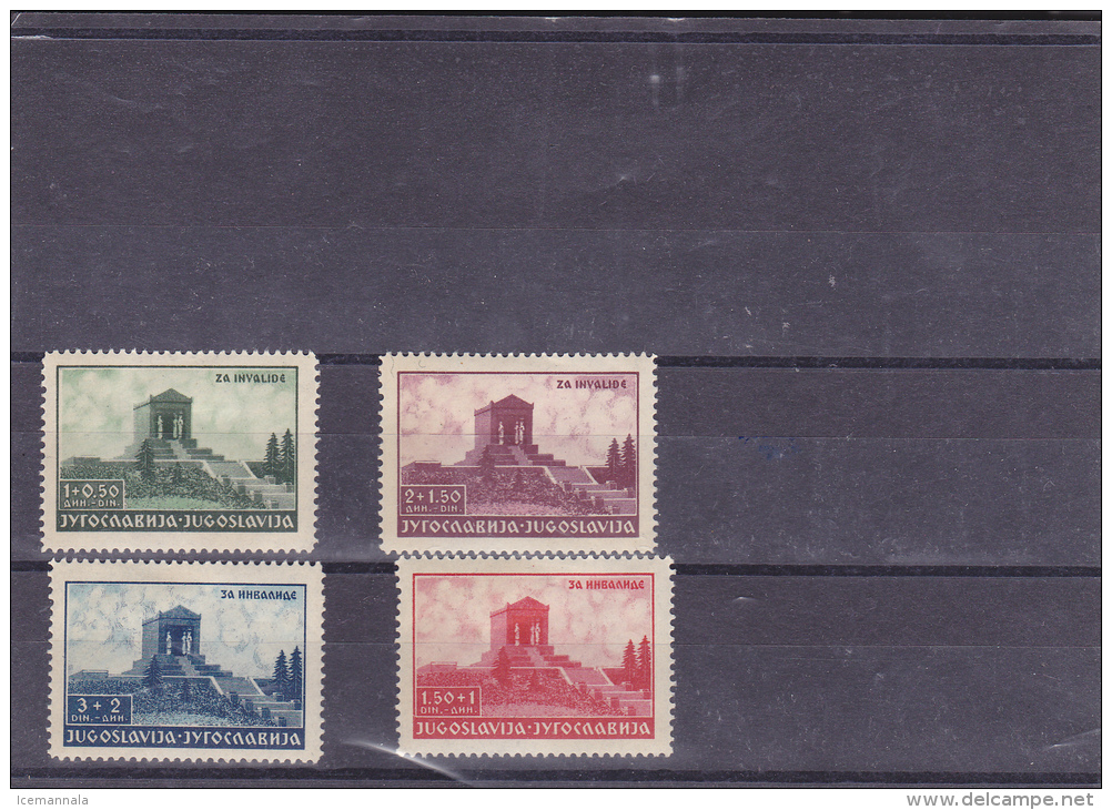 Yugoslavia 353/56 - Unused Stamps