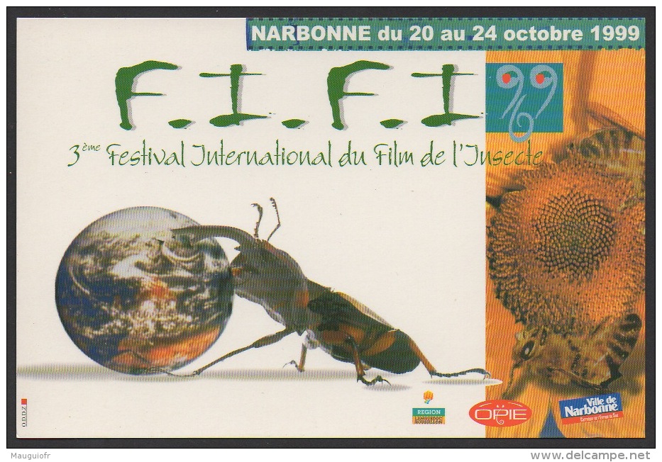 DF / ANIMAUX / INSECTES / FIFI FESTIVALINTERNATIONAL DU FILM DE L' INSECTE 1999 A NARBONNE 11 - Insectos