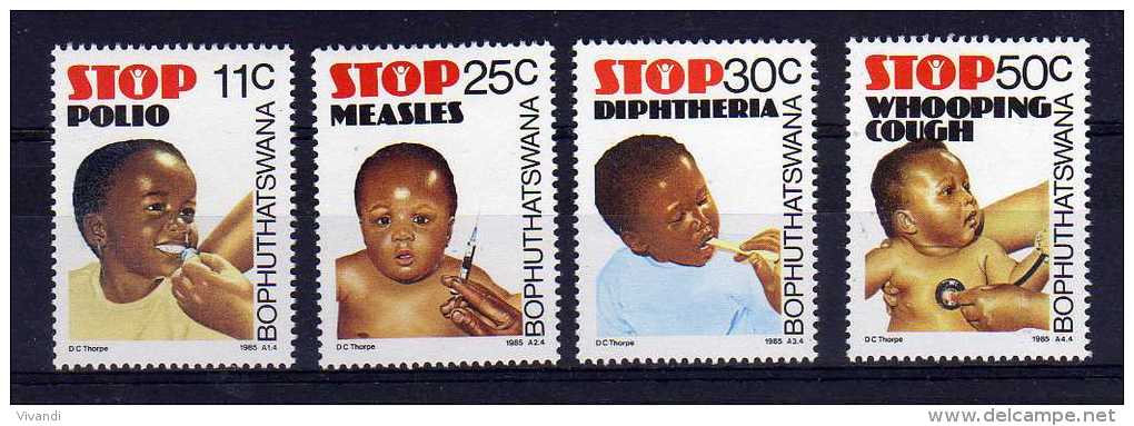 Bophuthatswana - 1985 - Health - MNH - Bophuthatswana