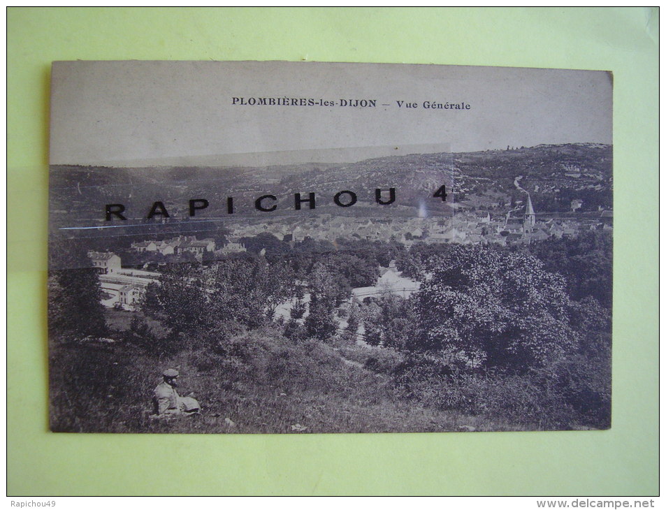 CPA - PLOMBIERES-les-DIJON  - Vue Générale - - Autres & Non Classés