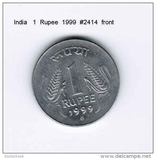 INDIA    1  RUPEE  1999 (KM # 92.2) - Inde