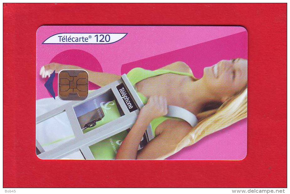 288 - Telecarte Publique Cabine Bagage Femme 1 (F1323G) - 2004