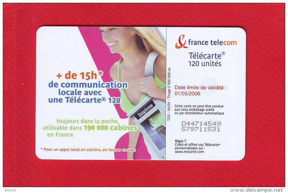 291 - Telecarte Publique Cabine Bagage Femme 1 (F1323D) - 2004