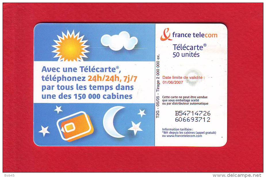 292 - Telecarte Publique Mode D Emploi 2 Cabine Telephonique Garcon (F1336K) - 2005