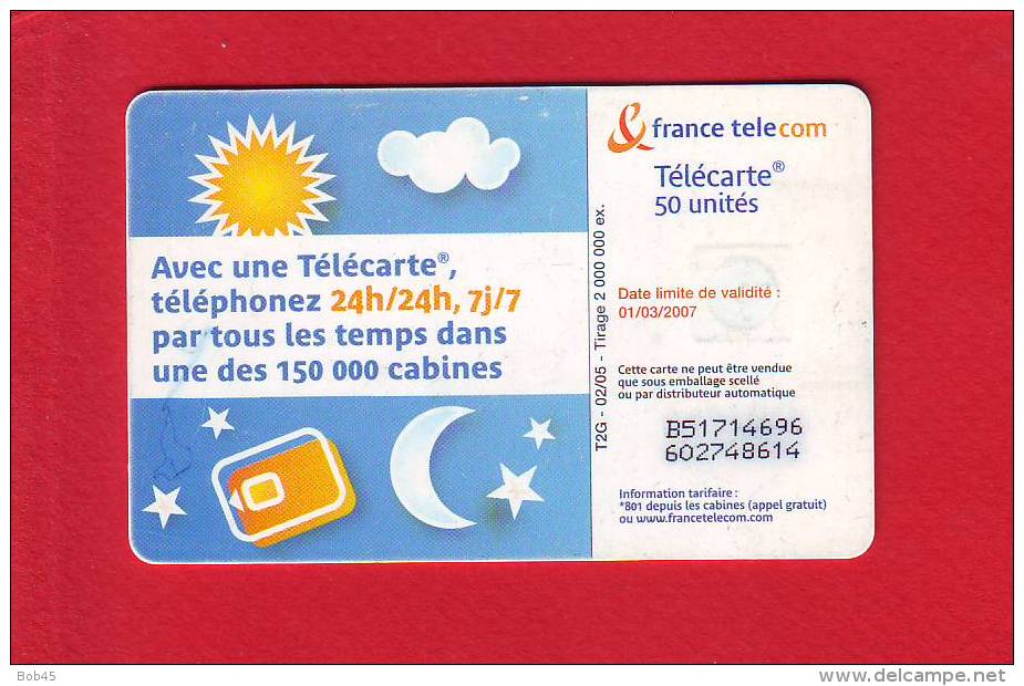 295 - Telecarte Publique Mode D Emploi 2 Cabine Telephonique Garcon (F1336D) - 2005