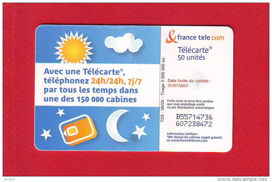 297 - Telecarte Publique Mode D Emploi 2 Cabine Telephonique Garcon (F1336L) - 2005