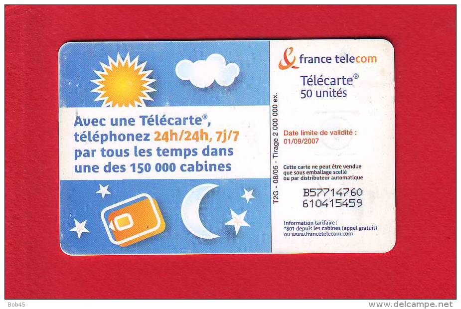 298 - Telecarte Publique Mode D Emploi 2 Cabine Telephonique Garcon (F1336?) Non Reference Rare ? à Identifiée - 2005