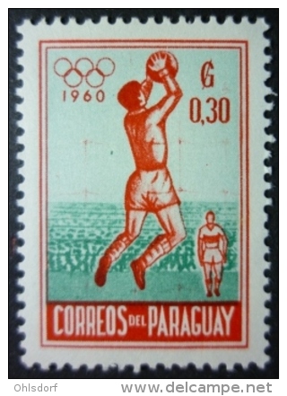 PARAGUAY 1960: Mi 834 / YT 572 / Sc 556, ** MNH - FREE SHIPPING ABOVE 10 EURO - Paraguay