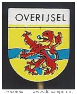 NL.- 5 Pins - Provincie: Noord-Brabant; Noord-Holland; Overijssel; Zeeland En Zuid-Holland. Speldje. Speld. Steekspeld - Andere & Zonder Classificatie