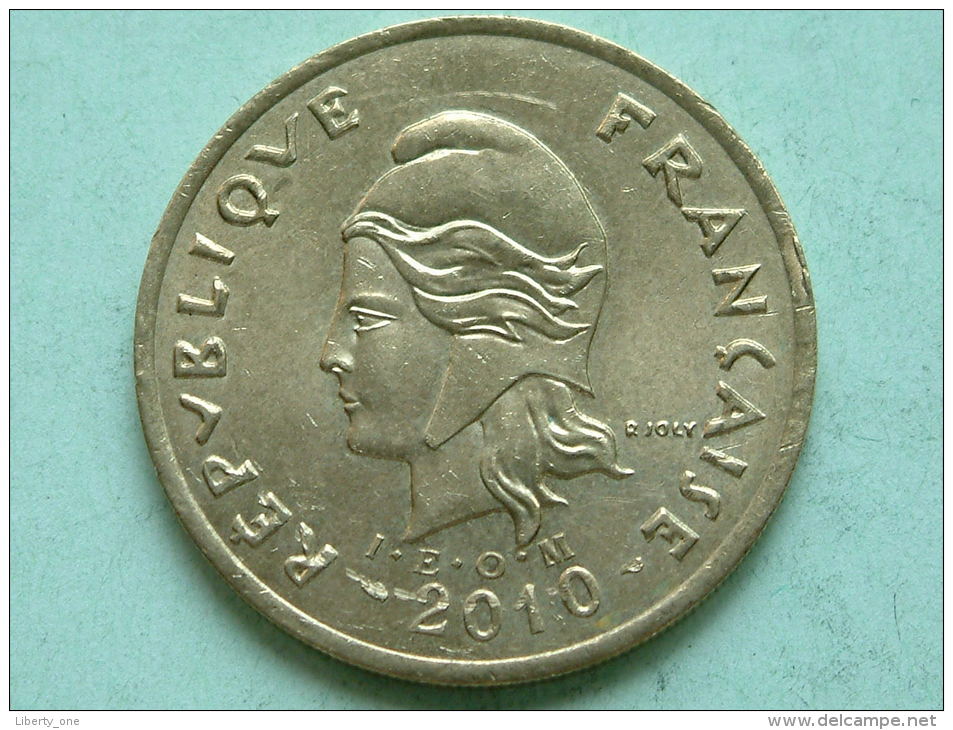 2010 - 100 FR / KM 14 ( For Grade, Please See Photo ) !! - French Polynesia