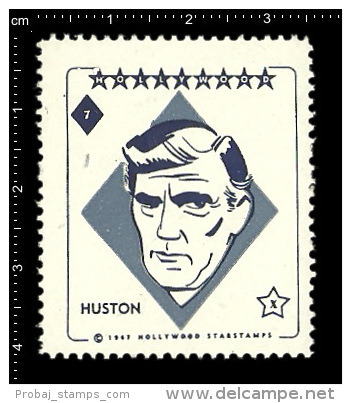 Old Original U.S. Poster Stamp (advertising,cinderella) Walter Huston - Cartoon Movie Cinema Hollywood Actor Actress - Cinema