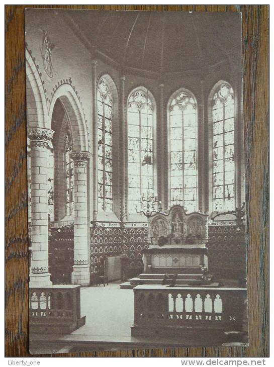 WAVRE N.-D. Binenzicht Der Kerk - Intérieur De L'Eglise 1926 ( Uitg. Jeanne Van Deuren / Zie Foto´s Voor Details ) !! - Wavre