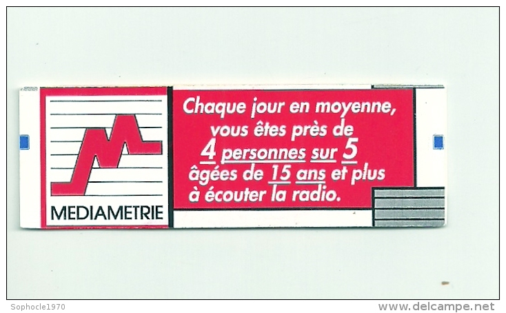 Médiamétrie Société Qui Mesure L'écoute De La Radio -  10 Timbres à 2,50 F - Conmemorativos