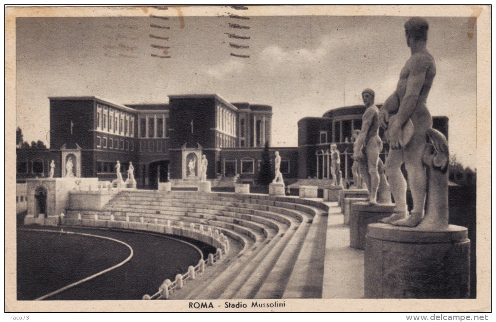 ROMA / Stadio Mussolini _ Viaggiata - Stades & Structures Sportives