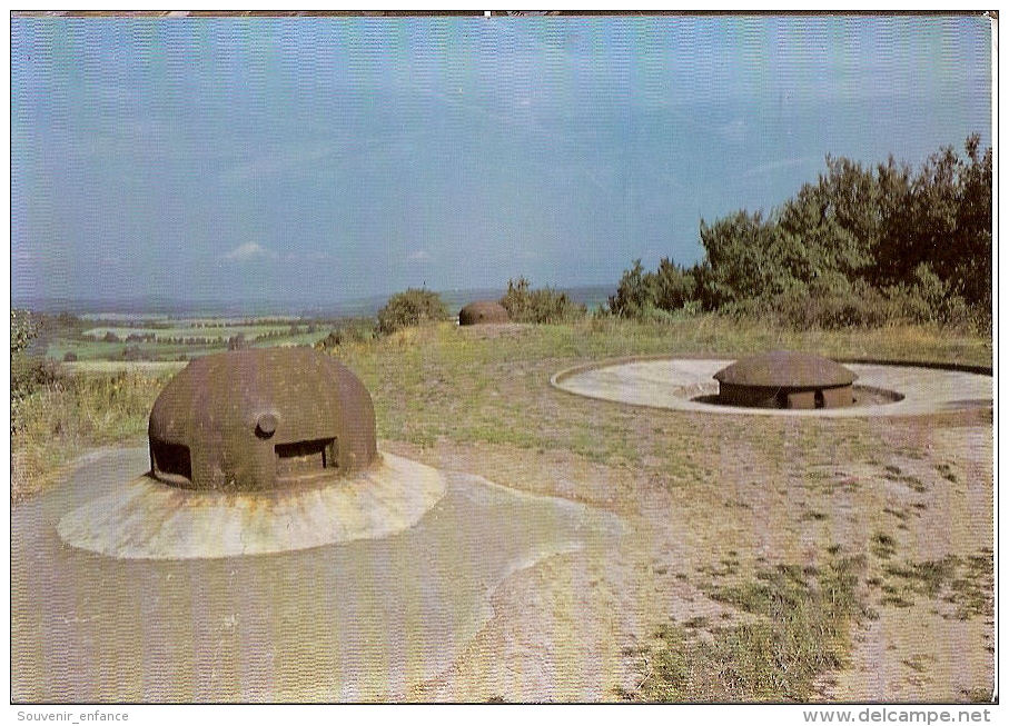 CP Veckring Ligne Maginot 57 Moselle Militaria Guerre Caserne Fortification Bloc 9 Avec Tourelle 135 Mm - Otros & Sin Clasificación