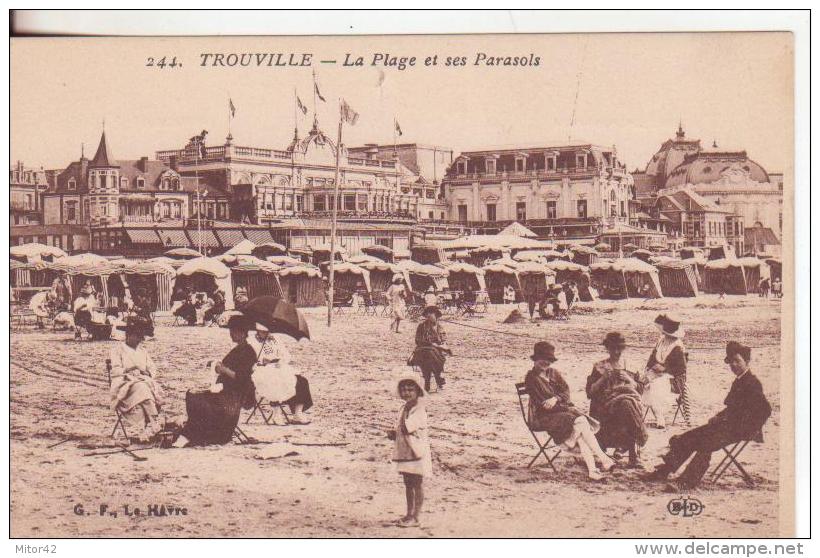 53te-Spiagge-Plages-Strände -Beaches-Trouville-Calvados-France -Nuova-Nouveau-New - Trouville