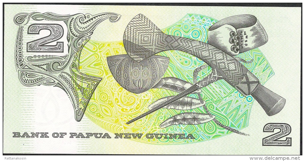 PAPUA NEW GUINEA  P5a    2    KINA   1981    #ADC        UNC. - Papua Nueva Guinea