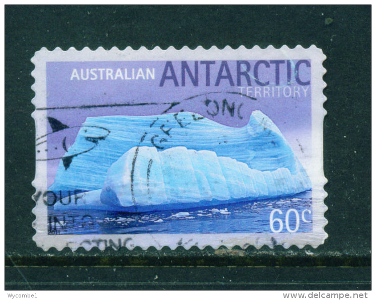 AUSTRALIAN ANTARCTIC TERRITORY - 2011 Icebergs 60c Used As Scan - Oblitérés