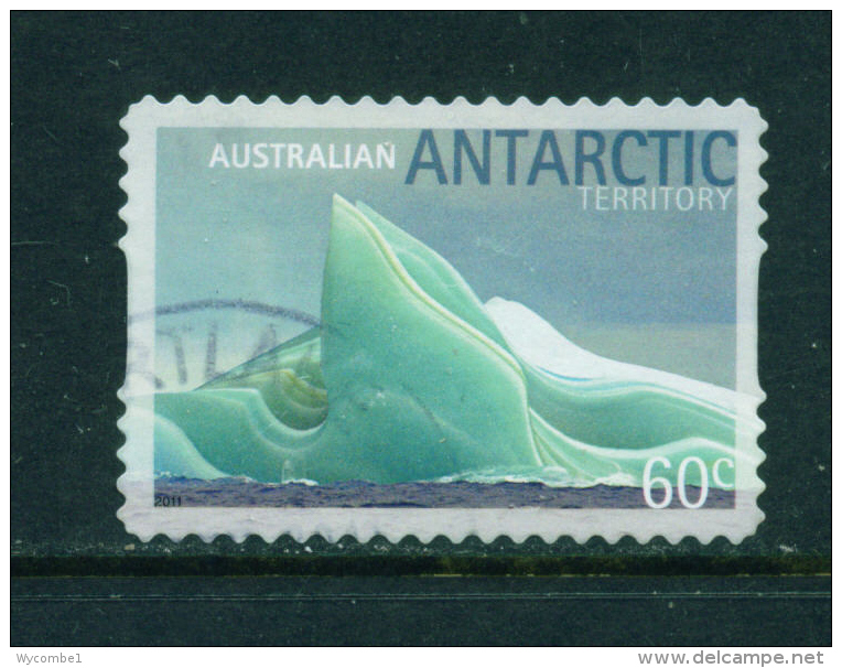 AUSTRALIAN ANTARCTIC TERRITORY - 2011 Icebergs 60c Used As Scan - Gebraucht