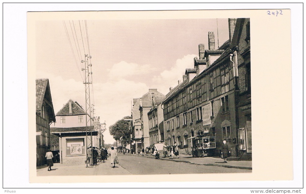 D3845  HALDENSLEBEN : Thälmann-strasse - Haldensleben