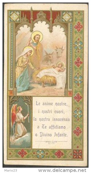 Santino - Holy Card - Gesù - Natività - Images Religieuses