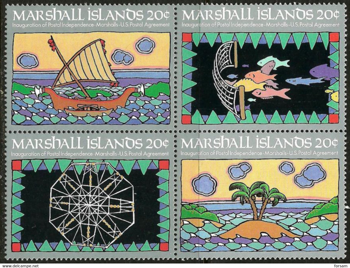 MARSHALL ISLANDS..1984..Michel # 1-4...MNH. - Marshall Islands