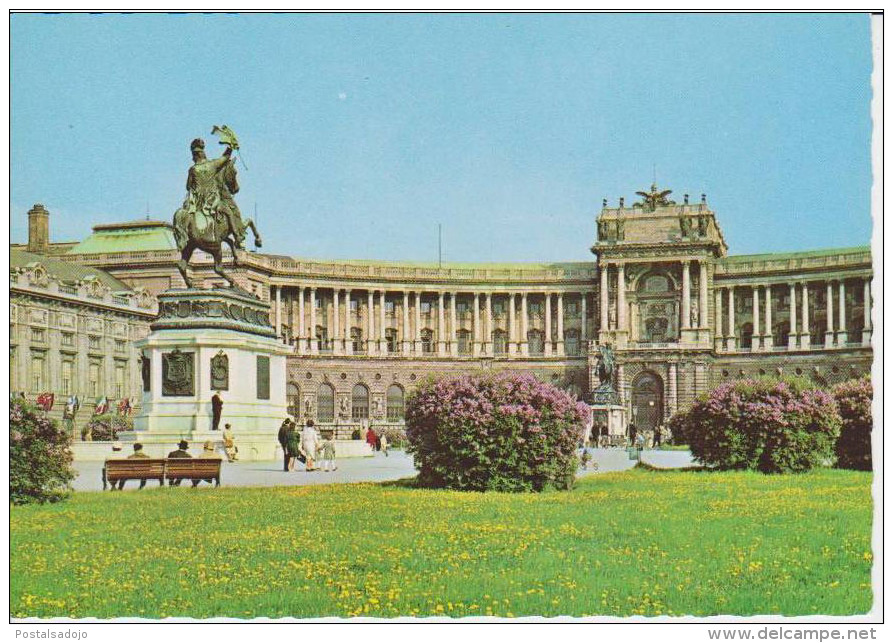 (OS913) WIEN. HELDENPLATZ WITH NEUE BURG - Vienna Center