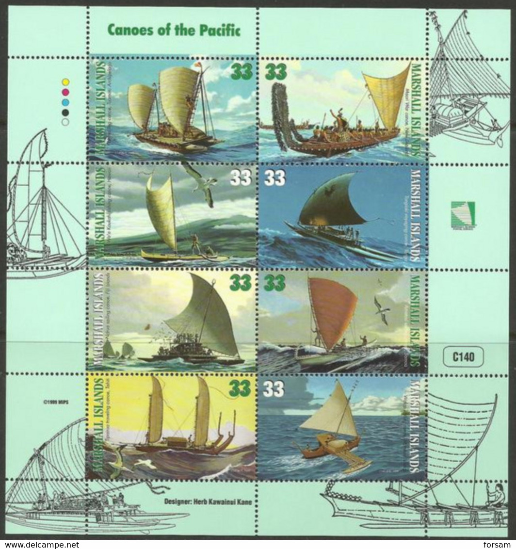 MARSHALL ISLANDS..1998..Michel # 967-974 Kleinbogen...MNH. - Islas Marshall