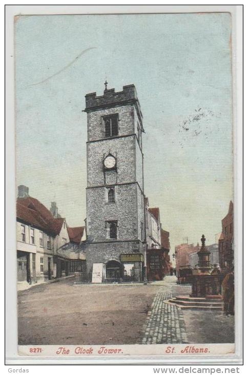 UK - St. Albans - The Clock Tower - Herefordshire