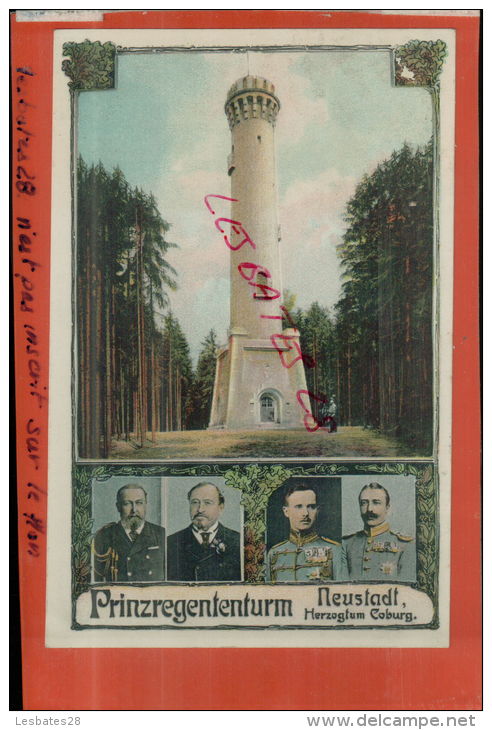 CPA Neustadt B.Coburg (Prinzregententurm),  Famille Royale, Juil  2013 913 - Neustadt Waldnaab