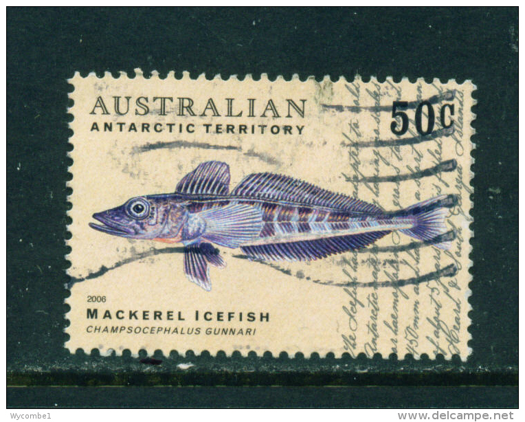 AUSTRALIAN ANTARCTIC TERRITORY - 2006 Fish 50c Used As Scan - Gebraucht