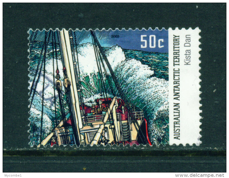 AUSTRALIAN ANTARCTIC TERRITORY - 2003 Supply Ships 50c Used As Scan - Used Stamps