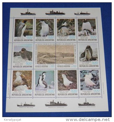 Argentina - 1989 Falkland Sheet (1) MNH__(THB-779) - Hojas Bloque