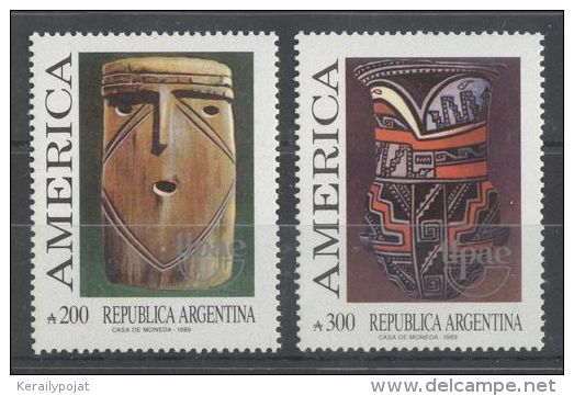Argentina - 1989 Native American Art MNH__(TH-9286) - Ungebraucht