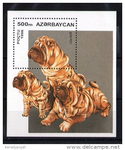 Azerbaïjan - 1996 Dogs Block MNH__(TH-1623) - Azerbaïdjan