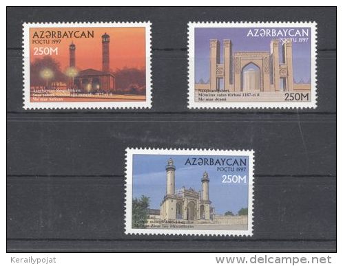 Azerbaïjan - 1997 Mosques MNH__(TH-5007) - Azerbaiján